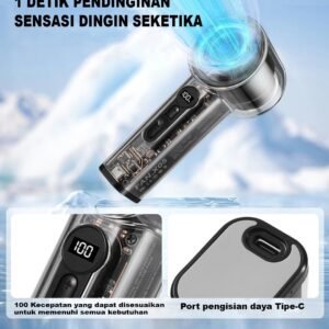 Cooling Fan Transparan 2000mAh